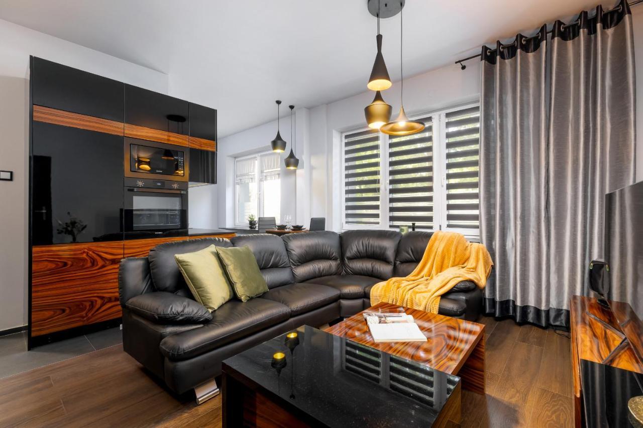 Stylish Korfantego Apartment Next To Spodek By Noclegi Renters Katowice Buitenkant foto